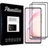 Image de Verre Trempé Pour Samsung Galaxy Note 10 Lite [pack 2] Film Transparent Intégral Bord Noir Vitre Protection Ecran Phonillico®