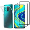 Image de Coque Pour Xiaomi Redmi Note 9s / Redmi Note 9 Pro Et 2 Verres Trempé Bord Noir Film Protection Ecran Phonillico®