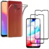 Image de Coque Pour Xiaomi Redmi 8a Et 2 Verres Trempé Bord Noir Film Protection Ecran Phonillico®