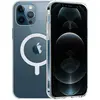 Image de Coque Pour Iphone 13 Pro (6,1") - Silicone Transparent Avec Cercle Magnétique Intégré Phonillico®