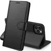 Image de Coque Portefeuille - Phonillico® - iPhone 13 PRO - Noir - Clapet Aimanté - Support Vidéo