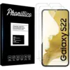 Image de Verre Trempé Pour Samsung S22 5g [pack 2] Film Vitre Protection Ecran Phonillico®