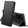 Image de Coque Pour Xiaomi Redmi Note 11 / Redmi Note 11s - Portefeuille Noir Rabat Clapet Aimanté Rangement Cartes Phonillico®