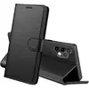 Image de Coque Pour Samsung Galaxy A13 4g - Portefeuille Noir Rabat Clapet Aimanté Rangement Cartes Phonillico®
