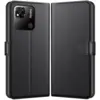 Image de Coque Pour Xiaomi Redmi 10a - Portefeuille Noir Rabat Clapet Aimanté Rangement Cartes Phonillico®
