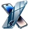 Image de Coque Pour Iphone 14 Pro Max - Antichoc Protection Silicone Souple Transparent Phonillico®