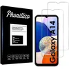 Image de Verre Trempé pour Samsung Galaxy A14 [Pack 2] Film Vitre Protection Ecran Phonillico®