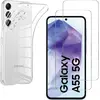Image de Coque Pour Samsung Galaxy A55 5g Et 2 Verres Trempé Film Protection Ecran Phonillico®