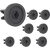 Image de Roues lave-vaisselle - Universelles - Lot de 8 - Compatible AEG Candy Electrolux Faure Ikea - 25mm