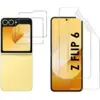 Image de Verre Trempé Pour Samsung Galaxy Z Flip 6 Et Protection Plastique Écran [pack 2] Film Vitre Protection Phonillico®