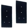 Image de Filtre - Whirlpool - 481010716911 - Lot de 2 - Compatible Sèche Linge - Noir