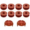 Image de Bobine de fil coupe bordure - Worx - WA0010 - Ø 165mm - L 3m - Pack de 8 bobines et 2 couvercles