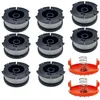 Image de Bobine de fil coupe bordure - Black et Decker - A6481 - Ø 165mm - L91m - Pack de 8 bobines