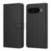 Image de Coque Pour Google Pixel 10 / Pixel 10 Pro - Portefeuille Noir Rabat Clapet Aimanté Rangement Cartes Phonillico®