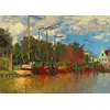 Image de Bluebird Puzzle Puzzle Claude Monet - Bateaux À Zaandam 1000 Pièces