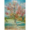 Image de Bluebird Puzzle Puzzle D'art Vincent Van Gogh Pink Peach Trees 1000 Pièces