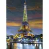 Image de Puzzle Sans Marque Tour Eiffel 1000 Pièces Multicolor Carton