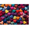 Image de Bluebird Puzzle Puzzle Coeurs Multicolores - 500 Pièces Coloré