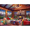 Image de Bluebird Puzzle Puzzle Cabin Holiday Home - 500 Pièces Multicolore