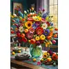 Image de Bluebird Puzzle Puzzle Colourful Bouquet - 1000 Pièces Colorées