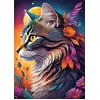 Image de Bluebird Puzzle Puzzle Floral Cat - 500 Pièces Jouet Coloré
