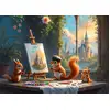 Image de Bluebird Puzzle Puzzle The Squirrels' Workshop - 500 Pièces