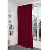 Image de Rideau Phonique Occultant et Thermique MOONDREAM galon fronceur Rouge foncé 140x300 cm
