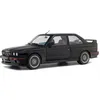 Image de Voiture miniature de collection SOLIDO - BMW E30 Sport Evo 1990 - Noir