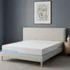 Image de Matelas 160x200 cm mémoire de forme et housse rafraichissante - matelas déhoussable universel ice PREMIUM
