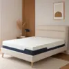 Image de Matelas 140x190 cm mémoire de forme et housse bambou - matelas original déhoussable PREMIUM