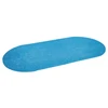 Image de Bestway Bâche À Bulles Ovale 280 X180 Cm Pour Piscine Power Steel 300 X 200 Cm