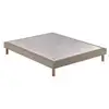 Image de Sommier tapissier epeda noyer naturel 120x200 cm 15 cm fermeté ferme 7777612