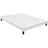 Image de Sommier Epeda CONFORT FERME DECO NATURE 120x200 Ecru