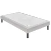 Image de Sommier Nature confort ferme 15 cm - Epeda gris souris 120x190