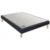 Image de Sommier tapissier 90x200 bleu nuit 14 cm confort ferme 7753047