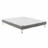 Image de Sommier Tapissier Bultex Robusto Taupe 80 X 200 Cm Confort Ferme 14 Cm