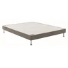 Image de Bultex Sommier Tapisserie Robusto Taupe 120x190 Cm Confort Ferme Bois Massif