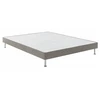 Image de Sommier Tapissier Bultex Robusto Ferme Chenille Grege 140x190 14 Cm