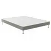 Image de Sommier Tapissier Bultex Robusto Chenille Grege 2 Places Confort Ferme 2x80x200 Cm