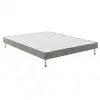 Image de Bultex Sommier Tapissier Robusto Chenille Grege 160x200 Cm Confort Ferme