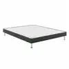 Image de Sommier Tapissier Bultex Robusto Fougère 100x190 Cm Bois 14 Cm Confort Ferme