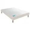 Image de Sommier Merinos Stylo Sable Blanc 120x200 Confort Ferme 14 Cm