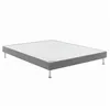 Image de Sommier Bultex ROBUSTO GRIS CLAIR 160 x 200 AB1618016020000