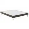 Image de Sommier bultex robusto tramé marron 160x200 cm ab1618416020000