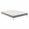 Image de Sommier Tapissier Bultex Robusto Moka Ferme 2 Places 2x100x200 Cm 14 Cm
