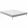 Image de Sommier tapissier ferme galet 2x100x200 cm hauteur 14 cm appui stable 7791968