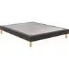 Image de Sommier Epeda Noyer Gris Fonce 120x190
