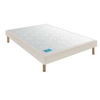 Image de Sommier tapissier 70x190 cm ferme 12 lattes sable blanc 14 cm 7753187