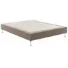 Image de Sommier Tapissier Bultex Reset Moka 160x200 5 Zones Lattes Bouleau Bois 2 Places