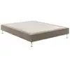 Image de Sommier Tapissier Bultex Reset Moka 5 Zones Coussins Mousse 6 Cm 90x200 Cm Hauteur 19 Cm